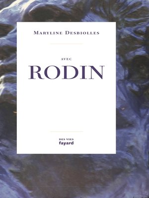 cover image of Avec Rodin